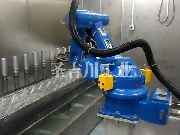 電子家電類機器人噴涂系統